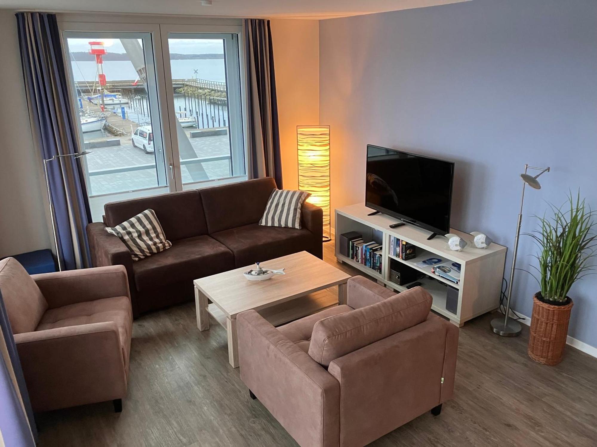 Apartment 10 - "Borbyblick" - Blickrichtung Hafen Und Offene See Eckernfoerde Exterior photo